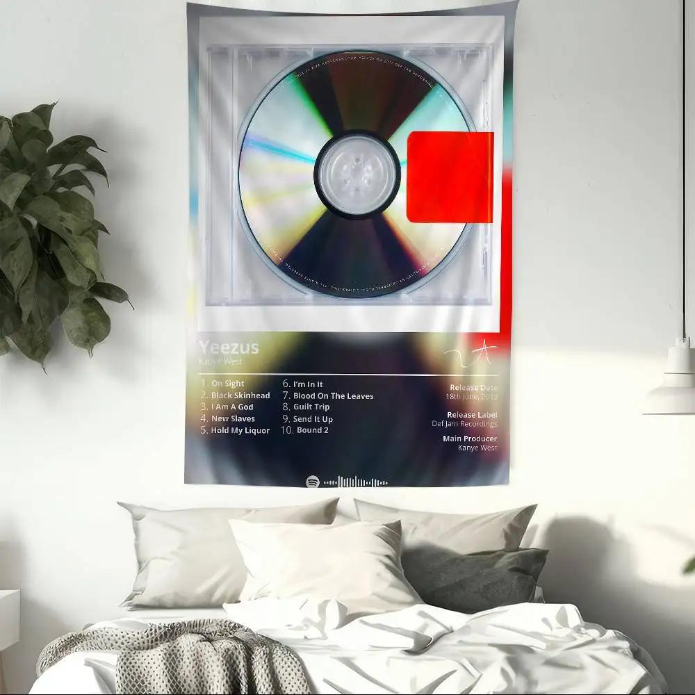 KKanye SINGER Westwebp Colorful Tapestry Wall Hanging Cheap Hippie Wall Hanging Bohemian Wall Tapestries Mandala Sheets