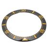 Watch Bezel Insert 40mm Ceramic Watch Bezel Ring Repair Replacement Accessory for Watchmaker Black