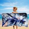 Genshin Impact Furina Focalors Bath Towel Microfiber Soft Water Absorbing Breathable For Kids Decorative Cartoon Beach Towel