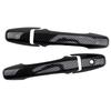 For Honda Civic Coupe 2 Door 2006 2007 2008 2009 2010 2011 Car Carbon Fiber Style Exterior Door Handle Moulding Cover Trim Decor