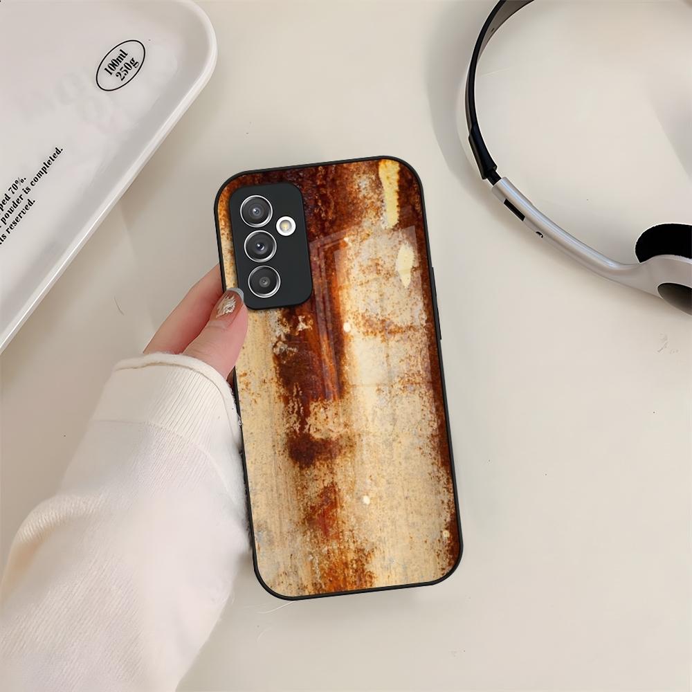 Phone Case Glass For Samsung S24 S26 S23 S20 S25 S21 S22 Ultra Fe Plus A05 A06 A16 A26 A36 A56 Coque Vintage Industrial Style Ru