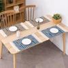 Changbaosen Cotton Linen Jacquard Tassel Placemat