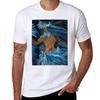 Hula in Blue TShirt Utility Work Short Sleeve Top TShirt
