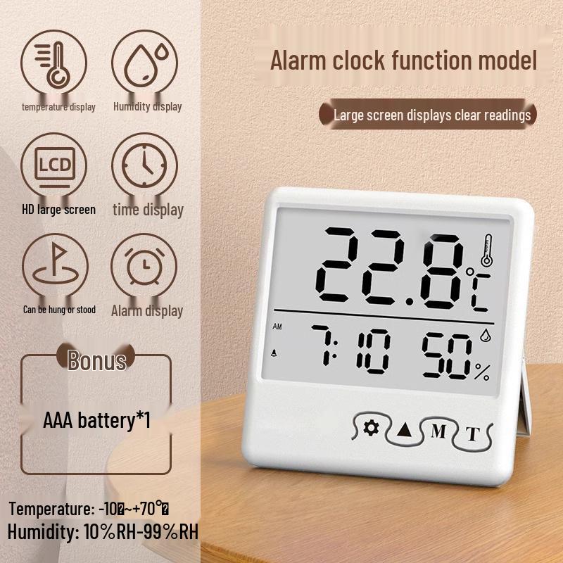 New Style HTC-1 Digital Indoor Thermometer and Hygrometer for Home Use