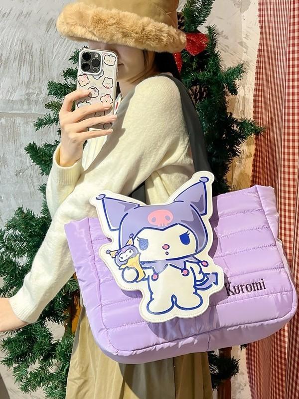 Cute Bunny Canvas Tote Bag With Magnetic Closure For Daily Use And Students