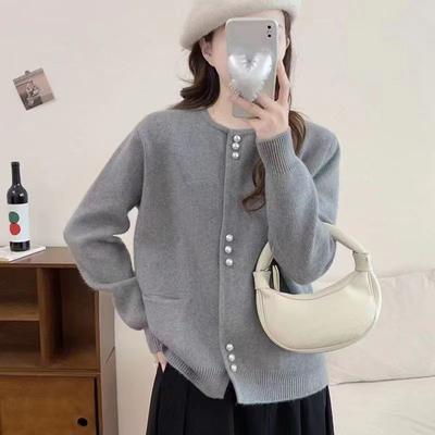 Cardigan Veste en Tricot Paresseux Tendance pour Femmes Pull Ample Haut en Tricot Unique Magnifique...