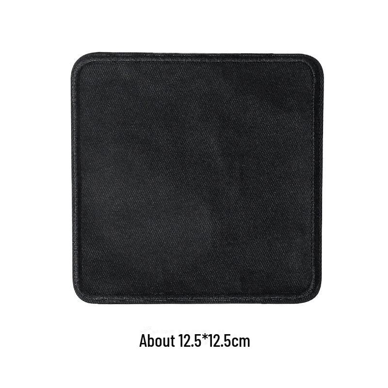 

Черная самоклеящаяся заплатка для ремонта кожаной куртки без швов и вышивки.