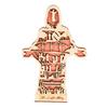 Easter Nativity Scene Decoration Wooden Religious Easter Nativity Scene Tabletop Sign for Housewarming Parties