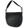 Gucci Shoulder Bag Black Women GG Pattern Used