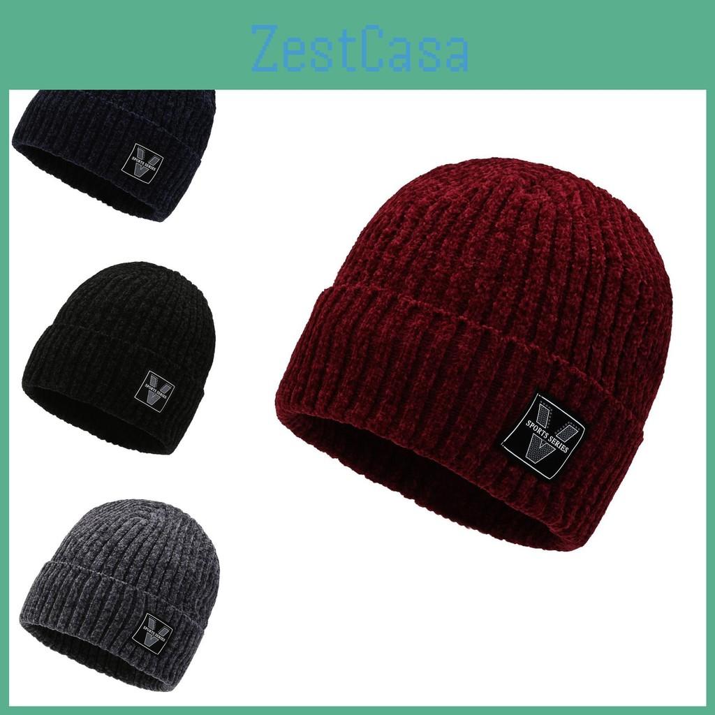 Cap Beanie Winter V Letter Knitted Hat Winter Protection Caps Gifts Outdoor