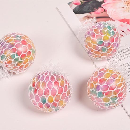 Squeeze Ball Toy Soft Elastic Balls Colorful Antistress Pinch Toy Relieve Boredom Novelty Fidget
