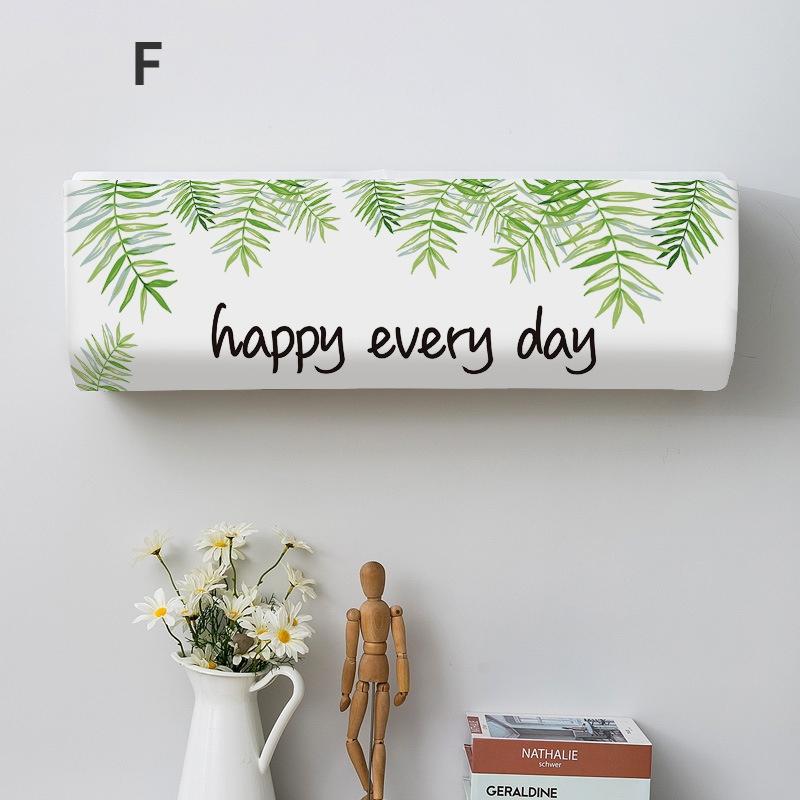 Nordic Air Conditioner Deksel Innendørs Pastoral Hengende Air Conditioning Beskyttelsesklut Støvtett deksel Ins Home Decor Protection Case