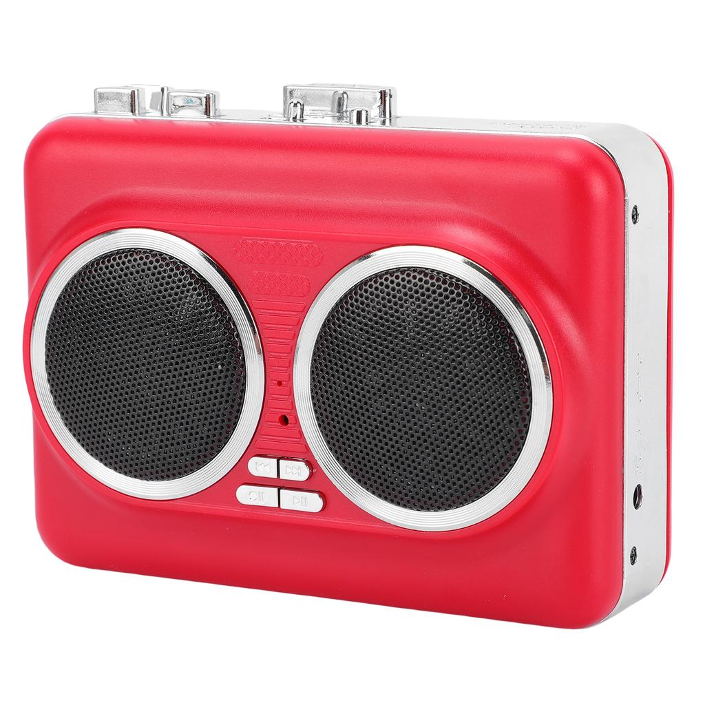 Cassette Tape Player USB Portable Cassette To MP3 Digital Converter with Built In Speaker and 3.5mm Headphone  