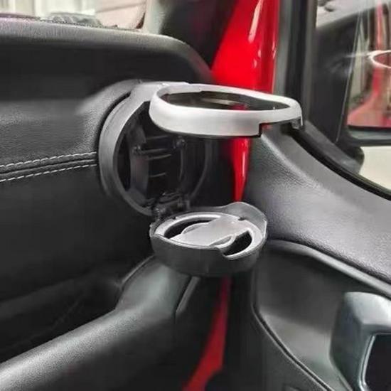 Foldable Cup Holder for 07-26 JK/JL Wrangler & JT Gladiator Air Vents