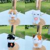 Plush Cat Keychain With Pp Cotton Filling For Girls Gift And Bag Decor