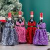Dust-proof Wine Bottle Covers Sequined Champagne Bottle Cover New Christmas Decoration