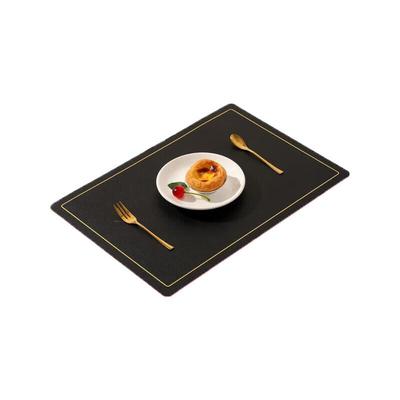 Nordic Two-Tone Faux Leather Placemat