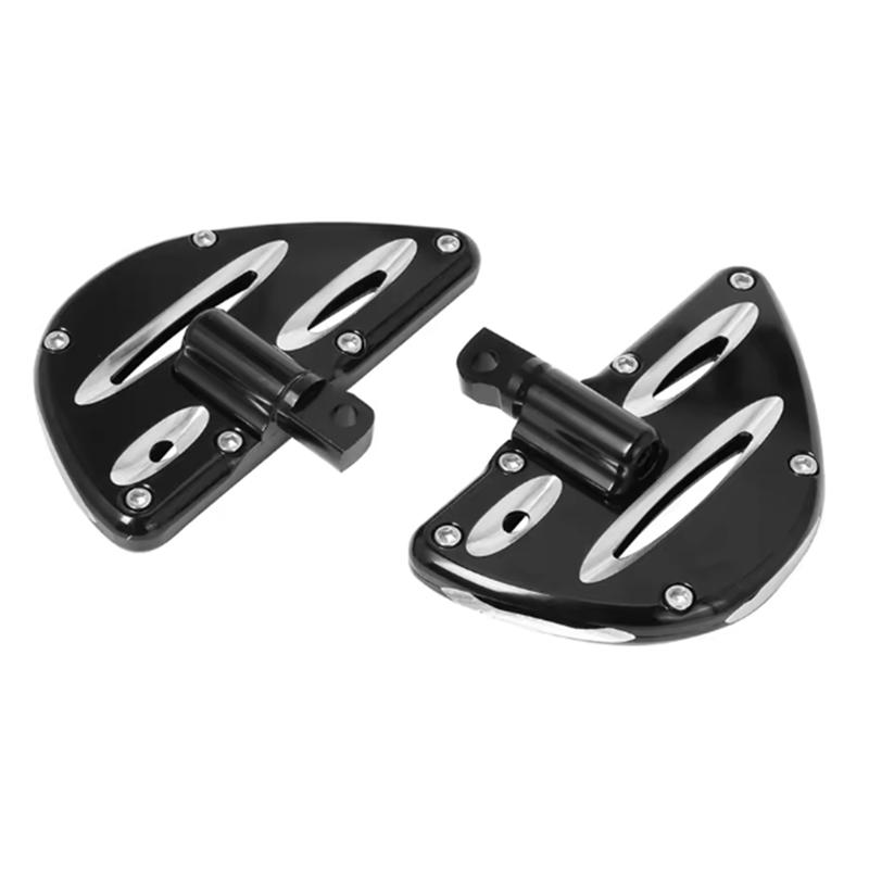 A16P-Rear Foot Pegs Passenger Floorboard For Motorcycle Footrest For Softail Heritage Touring Electra Glide Sportster Dyn