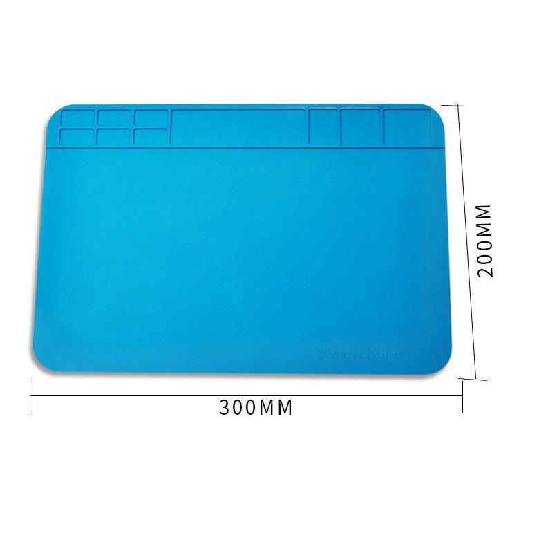 Silicone Heat-Resistant Repair Mat for Electronics and Mobile Phones 300x200mm