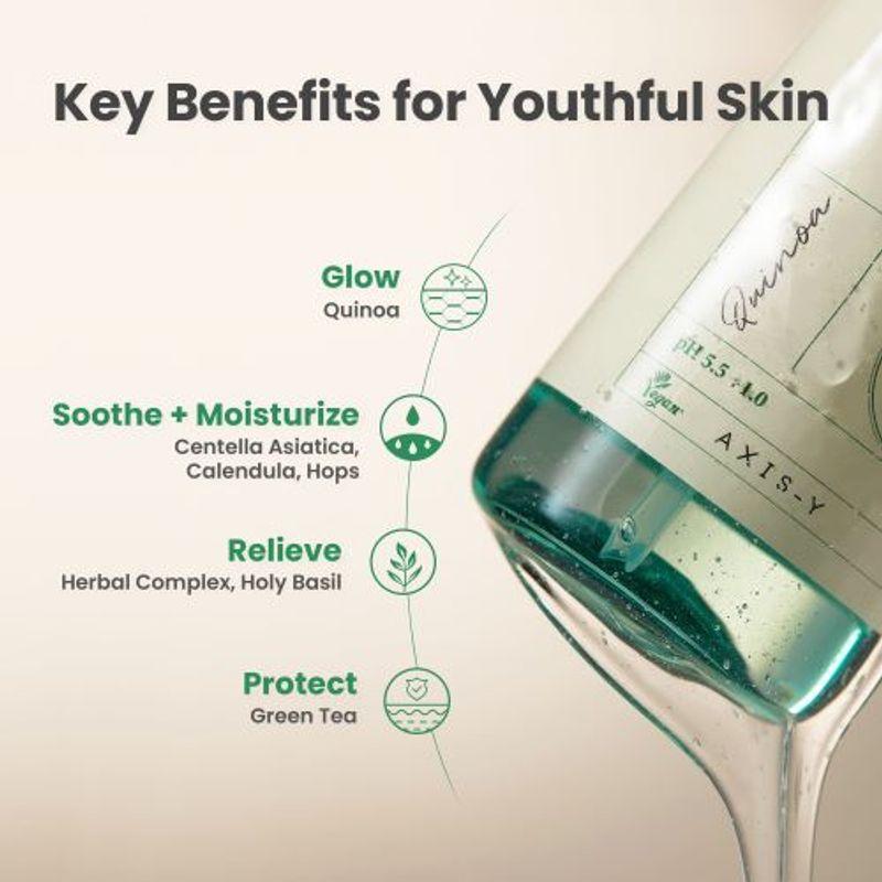 AXIS-Y Quinoa One-Step ausgleichender Gel-Reiniger 180ml