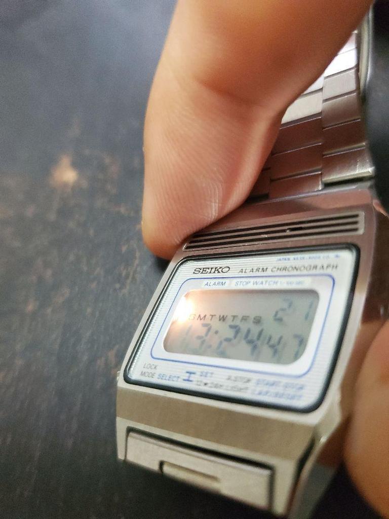 [USED] Seiko digital watch with alarm, vintage 70s/80s