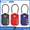 TSA Customs 3-Digit Zinc Alloy Lock for Suitcase & Bag