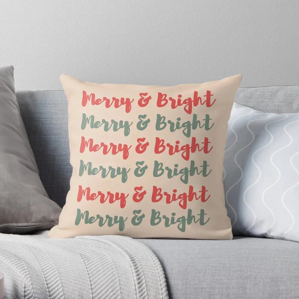 Merry Christmas Decorative Home Pillow Case Cushion Covers Color Nordic  XModern Living Room Sofa House Bed Cartoon