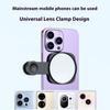 Clip On Shot Mirror for Phone Rear Camera Reflective Back Shot Tool For Selfe Live Streaming
