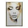 Mysterious Beauty Mysterious Beauty, 50X70 Cm, Gold Aluminum Frame, 230 Gsm Matte Paper