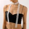 Neckerchiefs Necklace Female High-end Design Sense All-match Sweater Chain