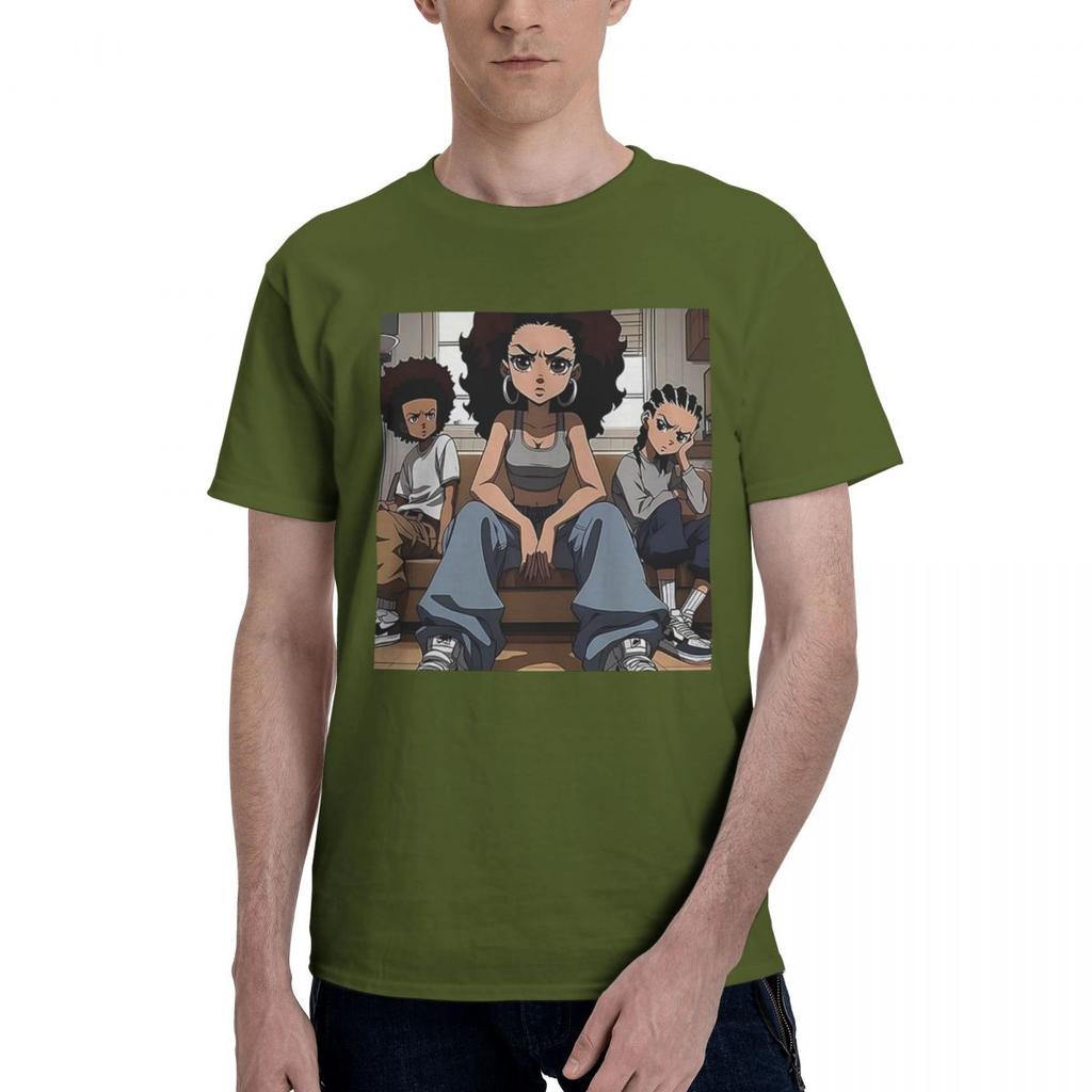 Hip Hop Comicfigur 100% Baumwolle Lässig Atmungsaktiv Bequem Shirt Lustige Herren T-Shirts Herren Oberteile