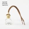 Car Hanging Perfume Glass Bottle - Air Freshener Ornament & Refillable Fragrance Pendant