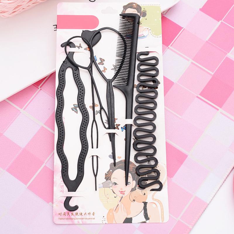 6 Teile/satz Kinder Curler Haar Geflecht Wartung Spirale Twist Haar Styling Werkzeuge