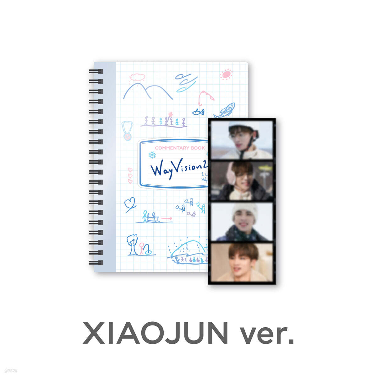 

[XIAOJUN] WayV - WayVision 2: Winter Sports Channel Commentary Book + Film SET