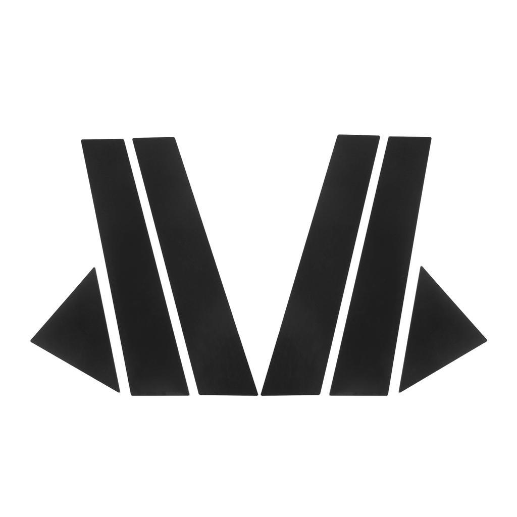 6 STÜCKE Auto Fenster Säulenverkleidung Glänzend Schwarz Spiegel Dekoration Ersatz für Chrysler 300C 2005-2010