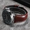 Watchband 20 22mm Vintage Polished Cowhide Quick Release Stitching Watch Strap for Rolex for Omega Bracelet Universal Wristband