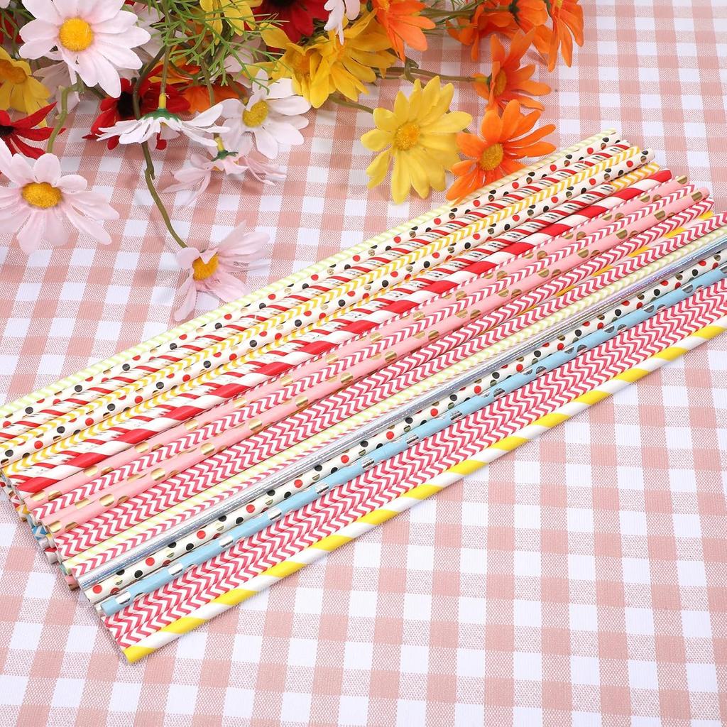45 PCS Cotton Candy Cones, 13.77 Inch Colorful Paper Straws Cones, Candy Making Sticks for Birthday Wedding Party