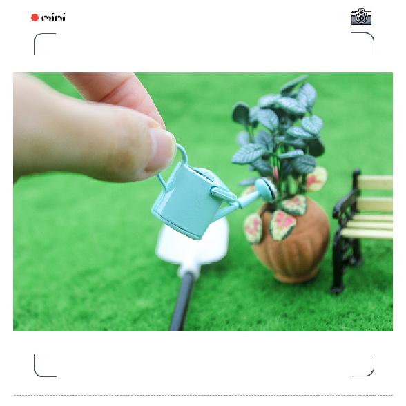 Mini Food Toy Model Mini Lacy Watering Can