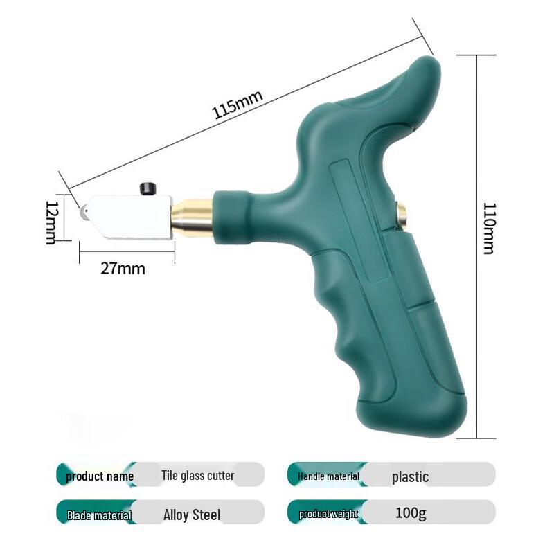 Paola Manual Glass & Tile Cutter Tool Set