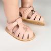 Infant Baby Floral Embroidered Sandals First Walking Shoes