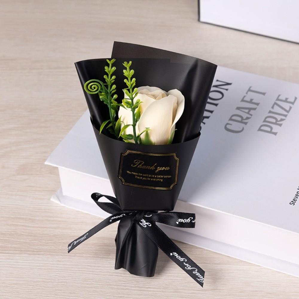 Mini Soap Flower Photography Props Simulated Soap Bouquet Wedding Fake Flower Teachers Day 03