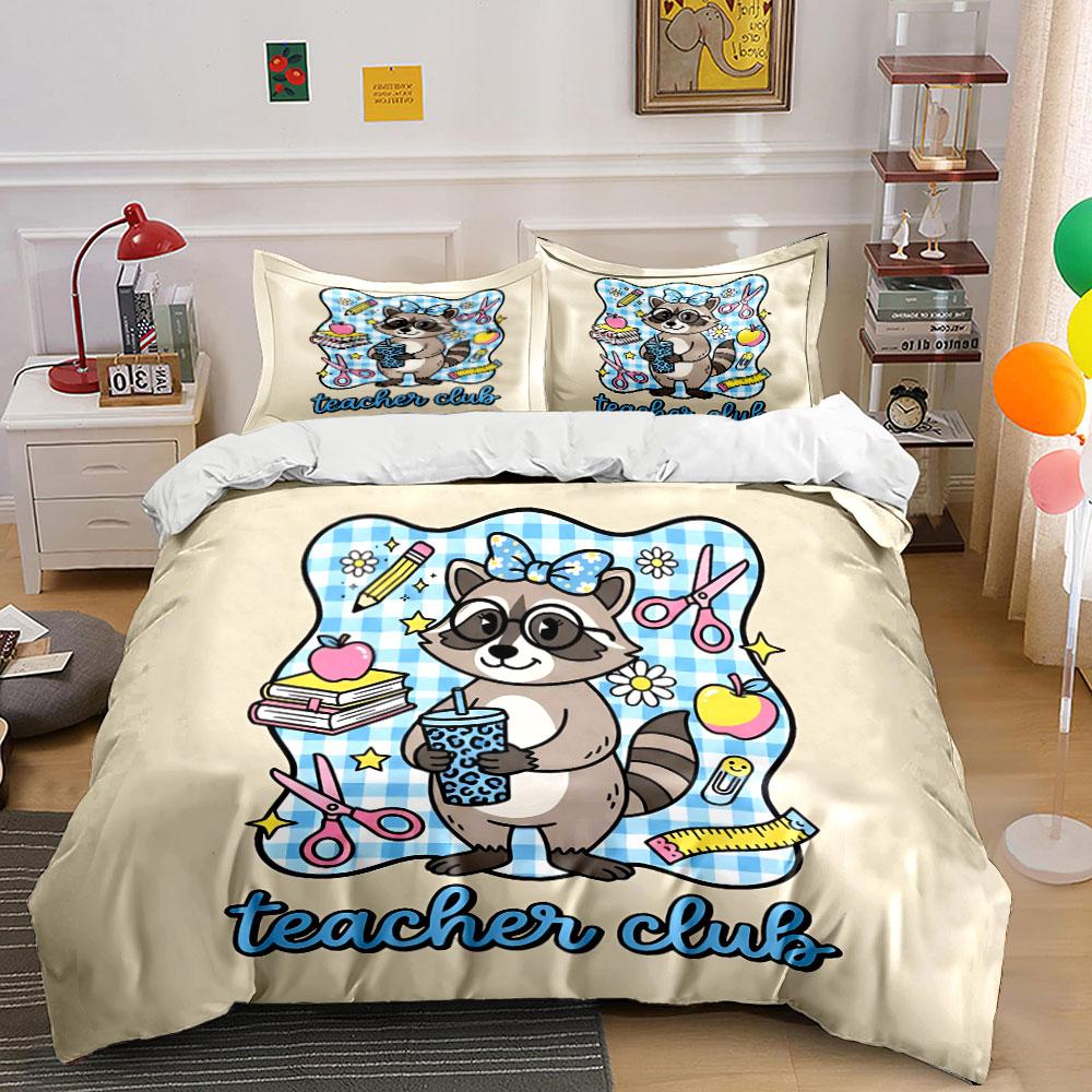 Saint Patrick's Day Clover Bedding Duvet Cover Set Duvet Cover Pillowcases (1*Duvet Cover 2*Pillowcases, without duvet insert)