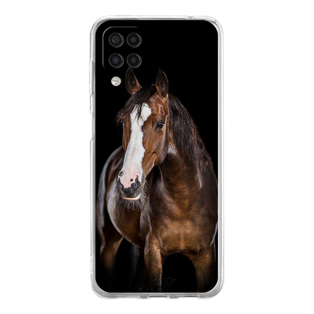 

Мягкий ТПУ чехол для Samsung Galaxy A25 A23 A22 A52S A31 A72 A73 A17 A07 A13 A11 5G Прозрачный чехол для телефона Животное Лошадь Fundas Сумка for Samsung A13 5G