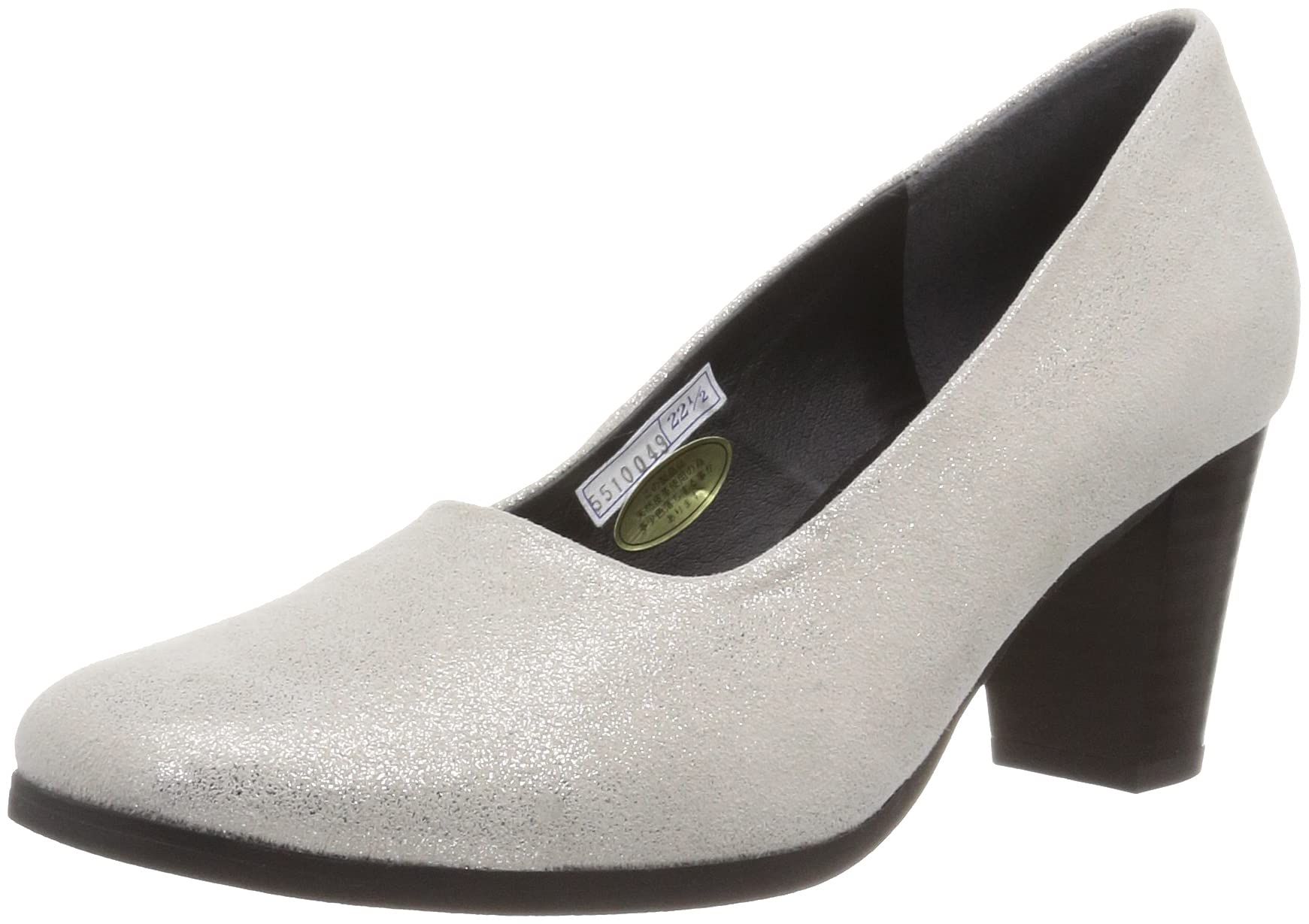 

Yosuke Women s Champagne Pumps, Size 24.5cm, 5510049