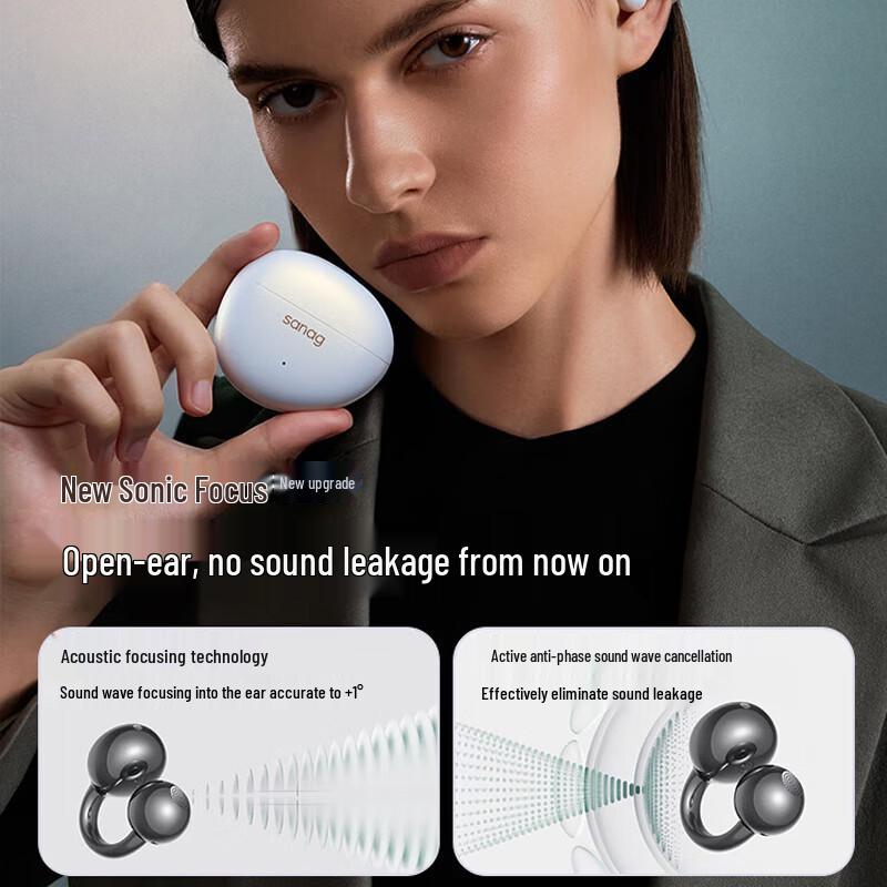 Sainar S7SAI Ear-Clip Bluetooth Earbuds