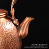 Handcrafted Hammered Copper Teapot Water Boiling Tea Brewing Pot