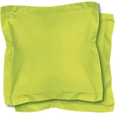 Pillowcases - Anise - Set of 2 - 63x63 Cm - 57 Thread Count Polycotton - Washable Up To 60°