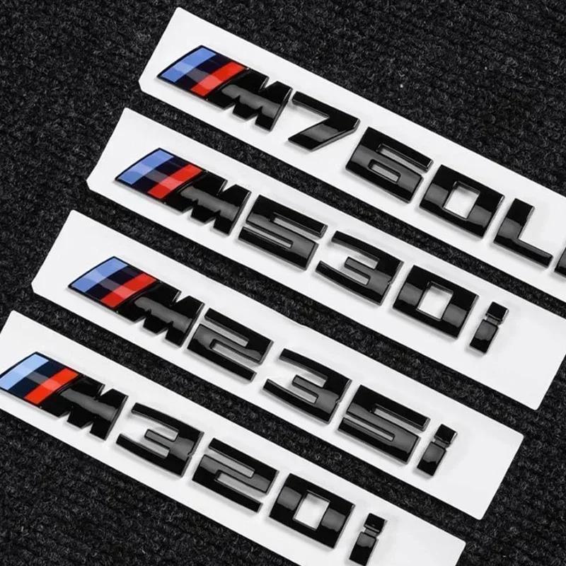 -For BMW M power new emblems badge logo M125i M135i M140i M235i M240i M320i M330i M340i M350i M440i M435i M530i M540i M550i ABS TU0