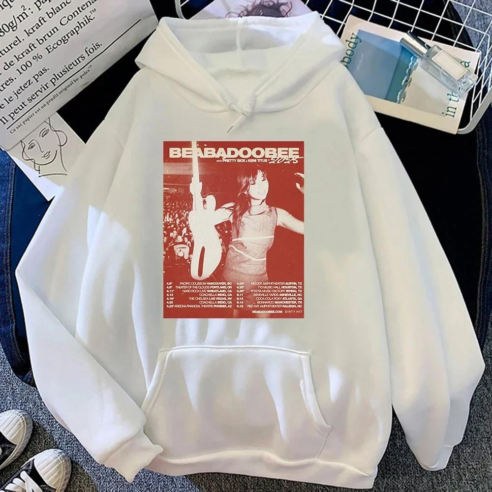 Ta en tugga Låt Huvtröja Beabadoobee 2025 Turné Dam/herr Huvtröjor Höst Vinter Kläder Mode Casual Sweatshirt Harajuku Unisex