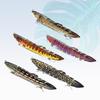 Cloth Strip Link, Flexible Swimming Posture, Multi-Section Fish 9 Sections, Loach Freshwater Simulation Bait Abs Plastic Simulation Luya Fish